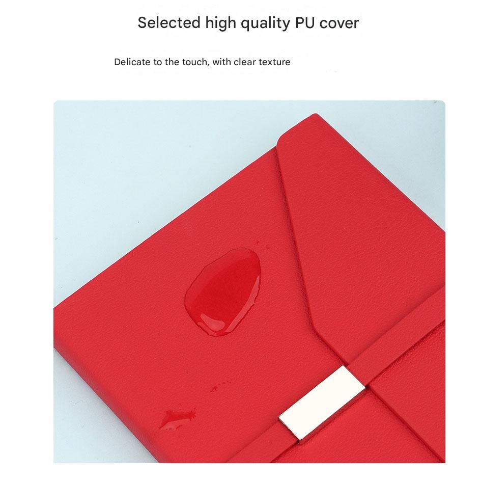 Red Executive A5 Notebook Gift Set with Metal Pen view 5