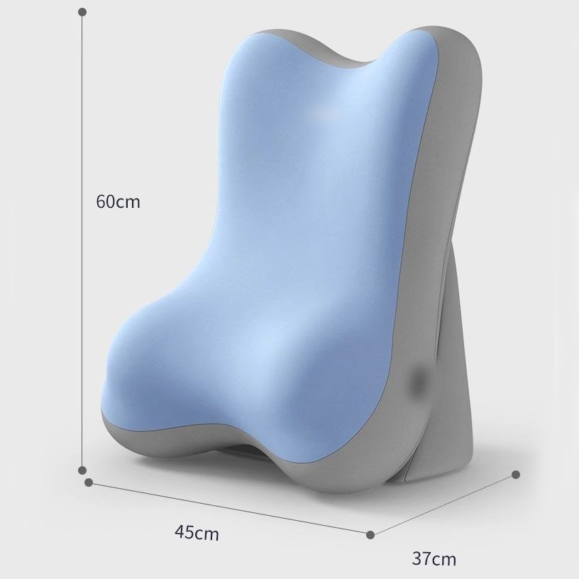 Beige Memory Foam Reading Pillow & Back Support Cushion with Adjustable Wedge view 9