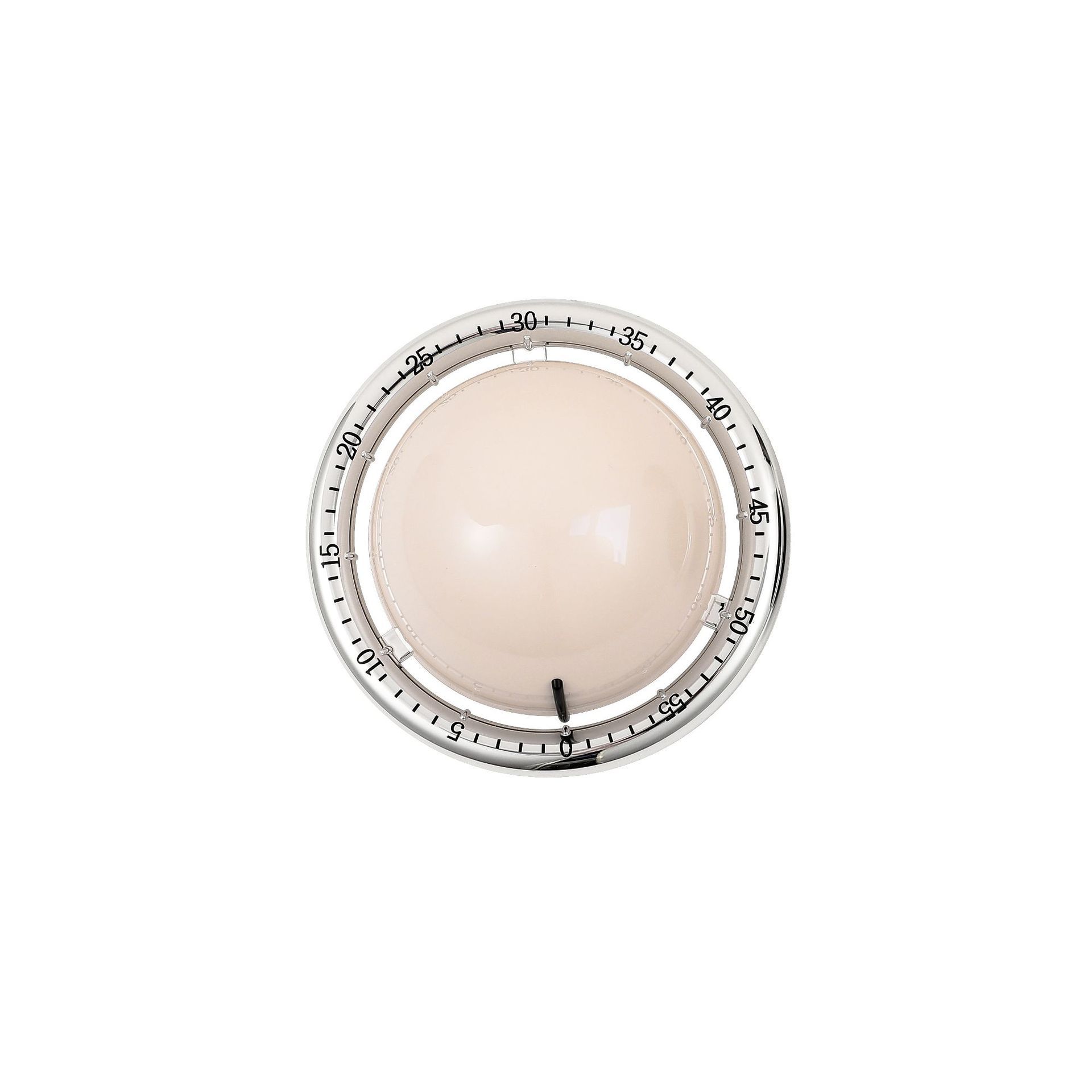 Beige Retro Planet Mechanical Kitchen Timer Magnetic Countdown Clock view 2