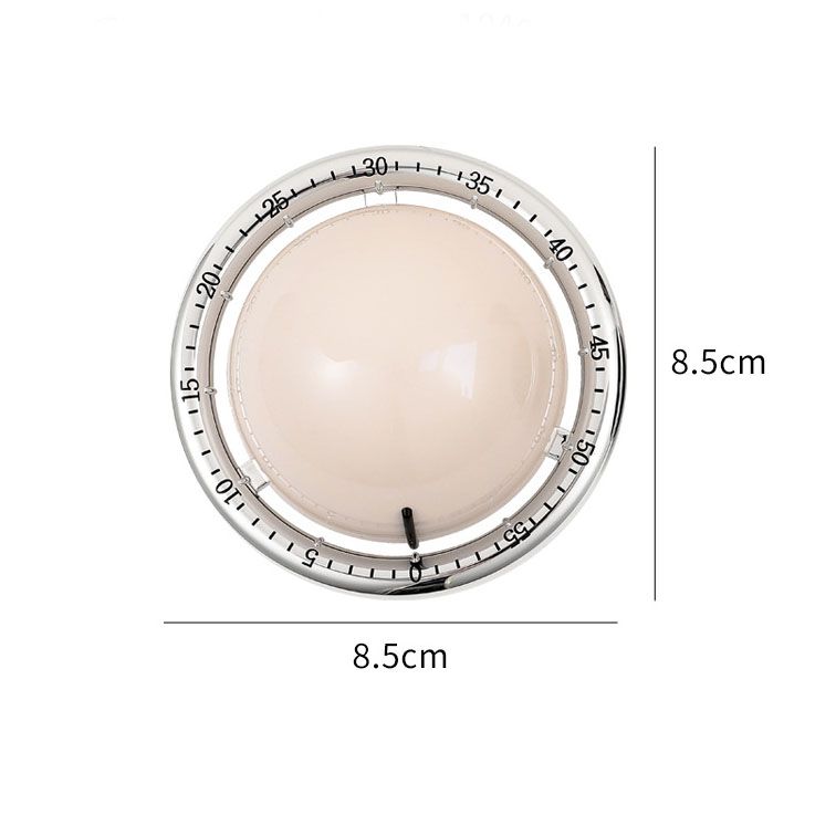 360° Rotating Laptop Stand(Silver) & Magnetic Mechanical Timer(Black) Set view 8