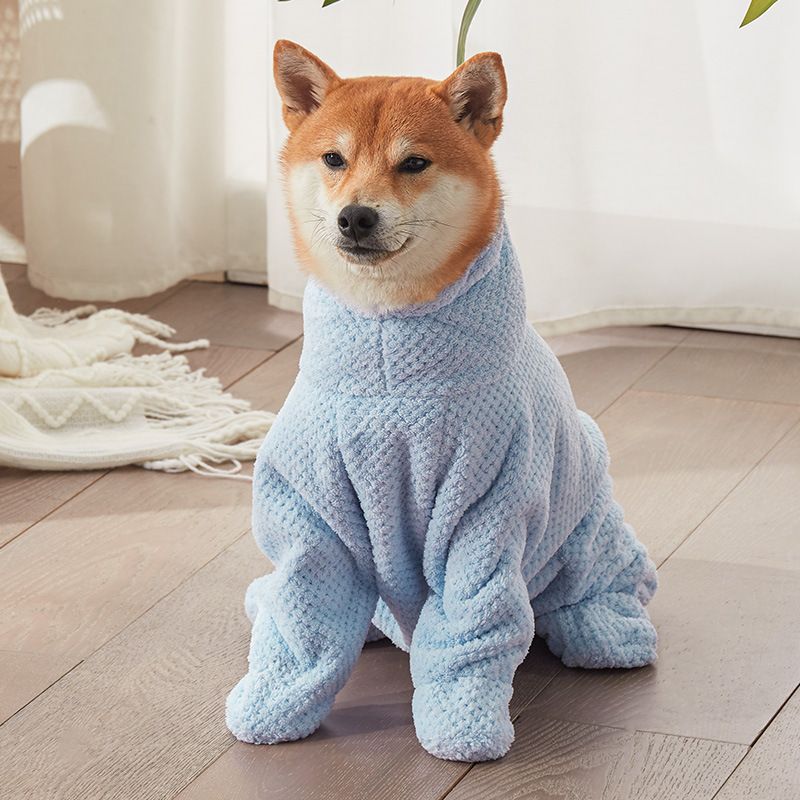 Pet Wearable Bathrobe Towel (Size XL) - Quick-drying view 2