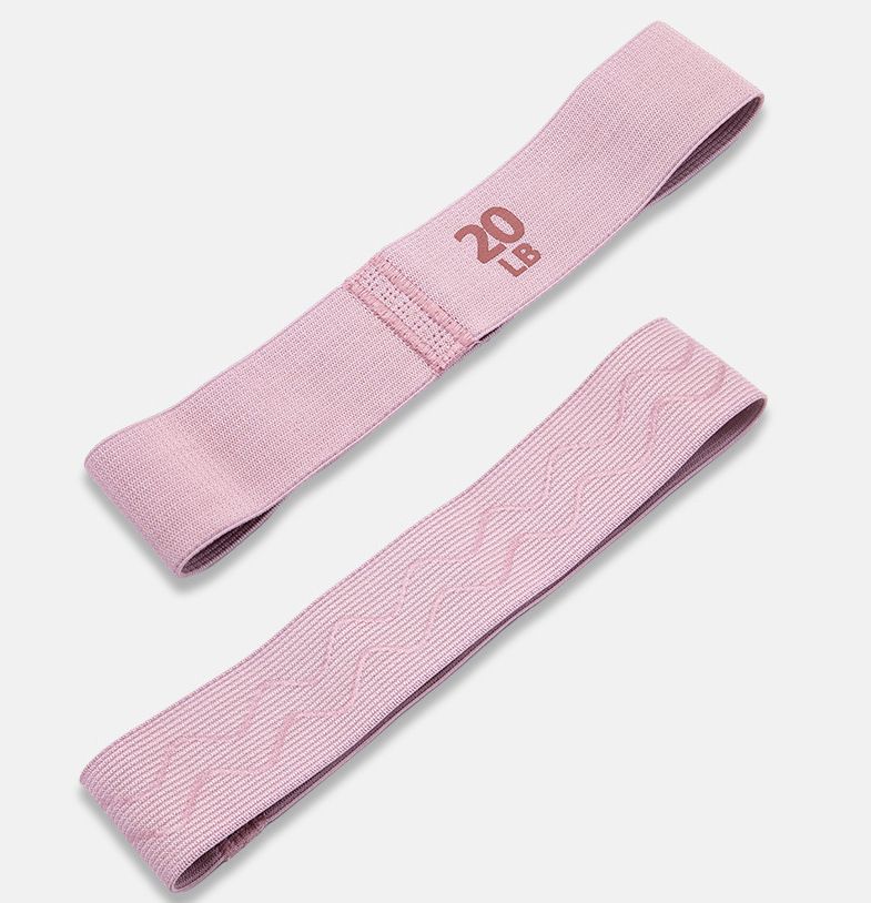 8 Grid Yoga Stretching Strap and 20LB Resistance Band Set for Pilates Workout view 5
