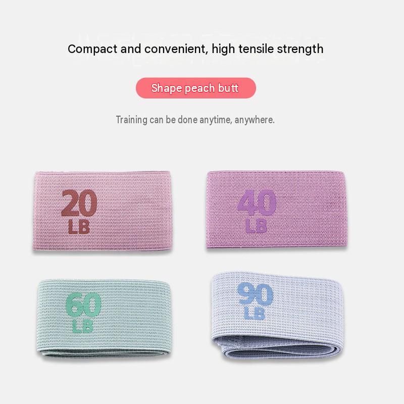 4 Level Resistance Booty Band Set Fabric Glute Bands for Women Hip Training view 2