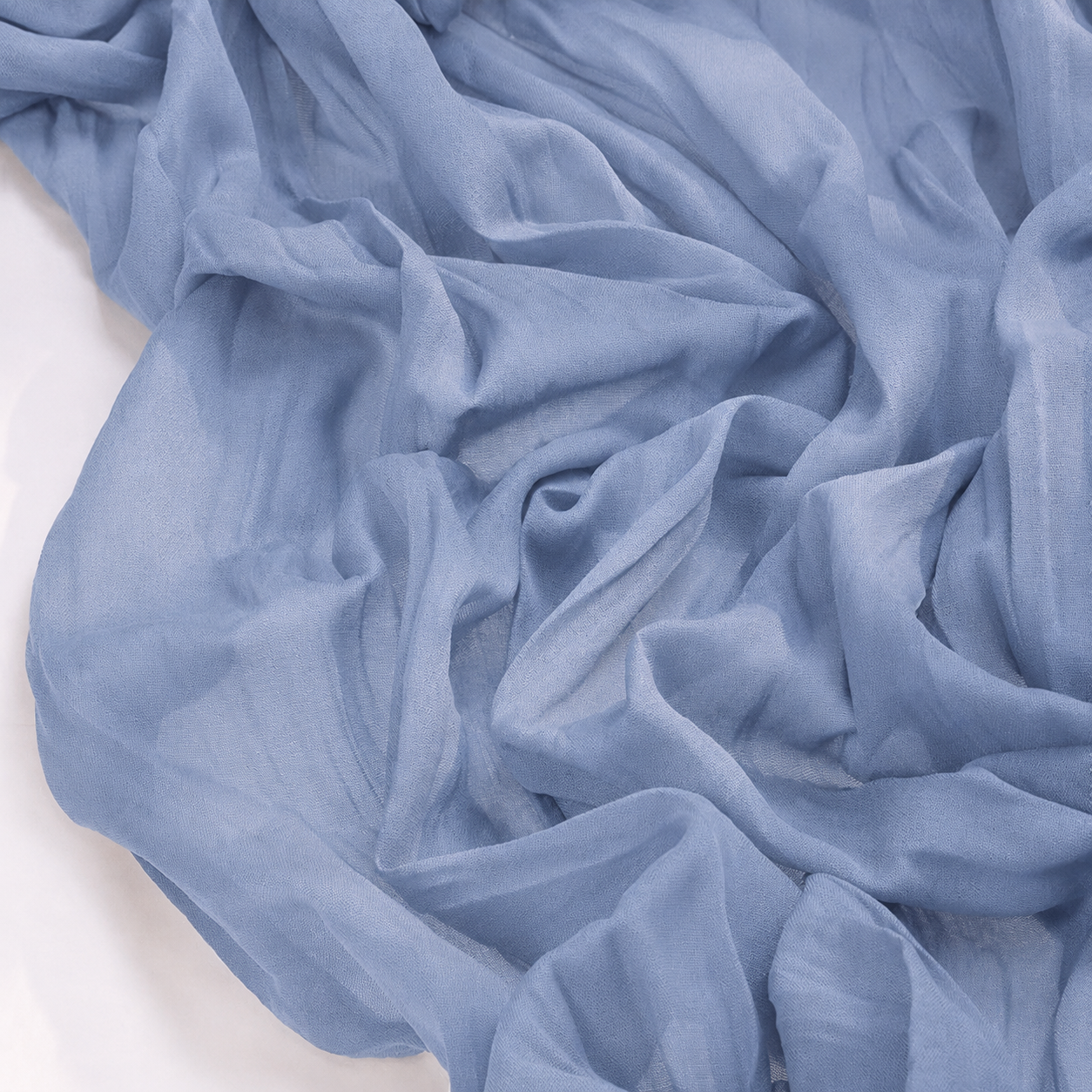 Table Runner - Light Blue 9.84ft Wrinkle Fabric Table Decor for Wedding view 7