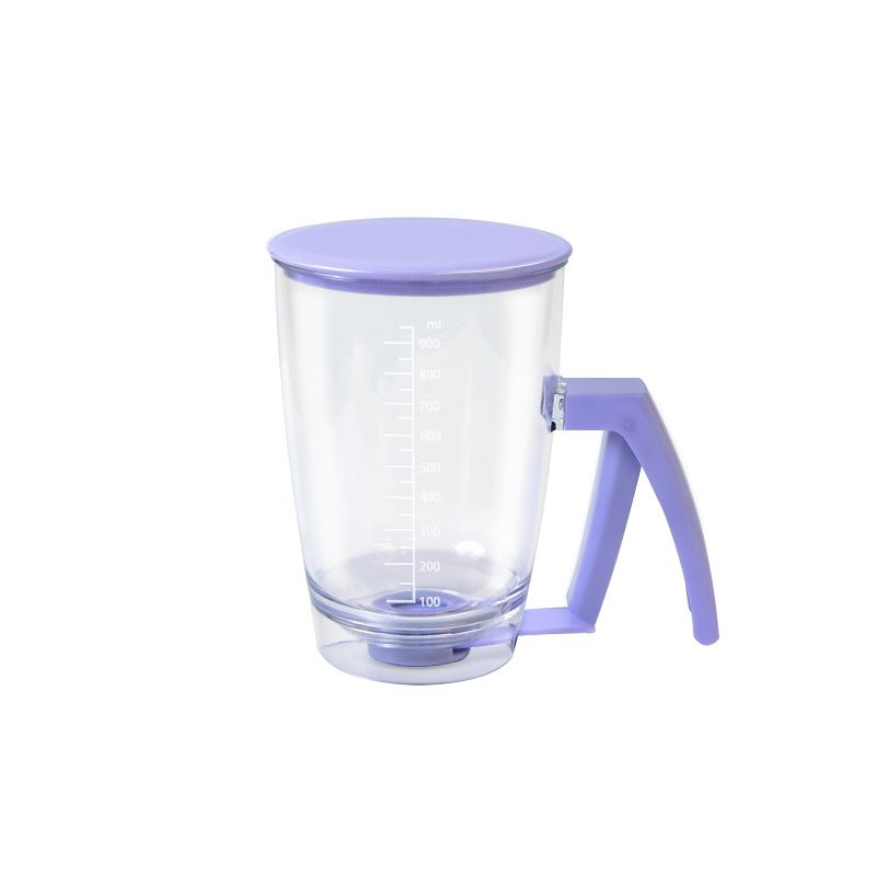 Handheld Batter Dispenser 900ml for Baking Cakes Waffles Pancakes Takoyaki and