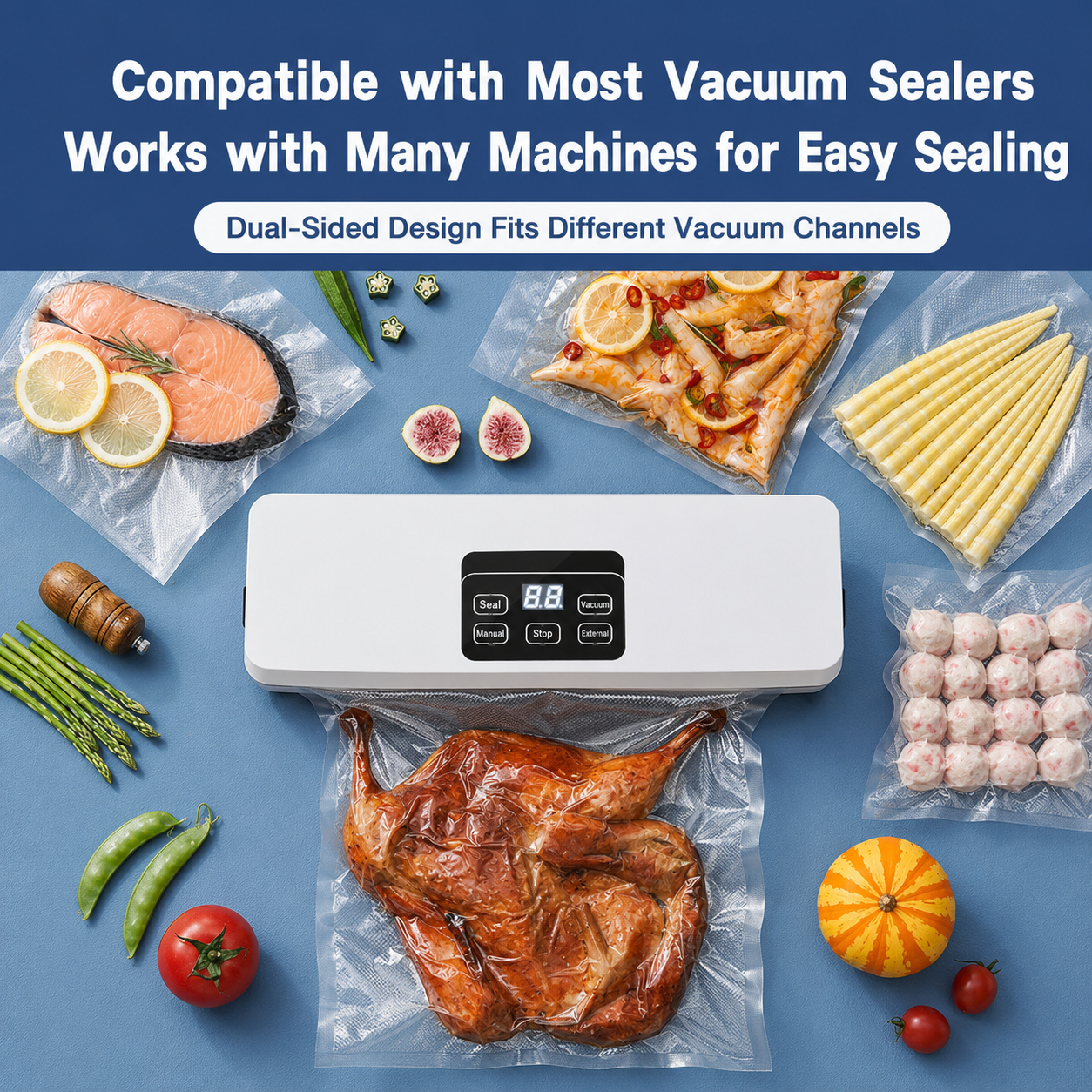 Vacuum Sealer Bags - 50 Pack view 4