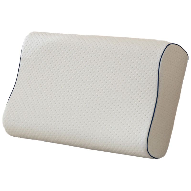 Memory Foam Pillow - 1 Piece Cervical Support Pillow with Bamboo Fibre Fabric