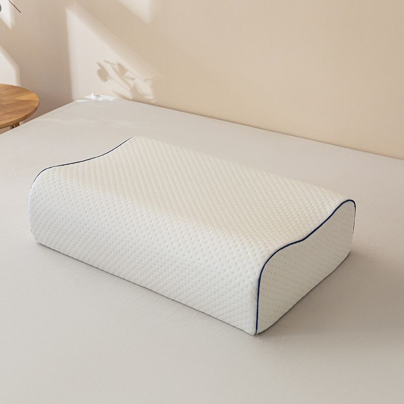 Memory Foam Pillow - 1 Piece Cervical Support Pillow with Bamboo Fibre Fabric view 3