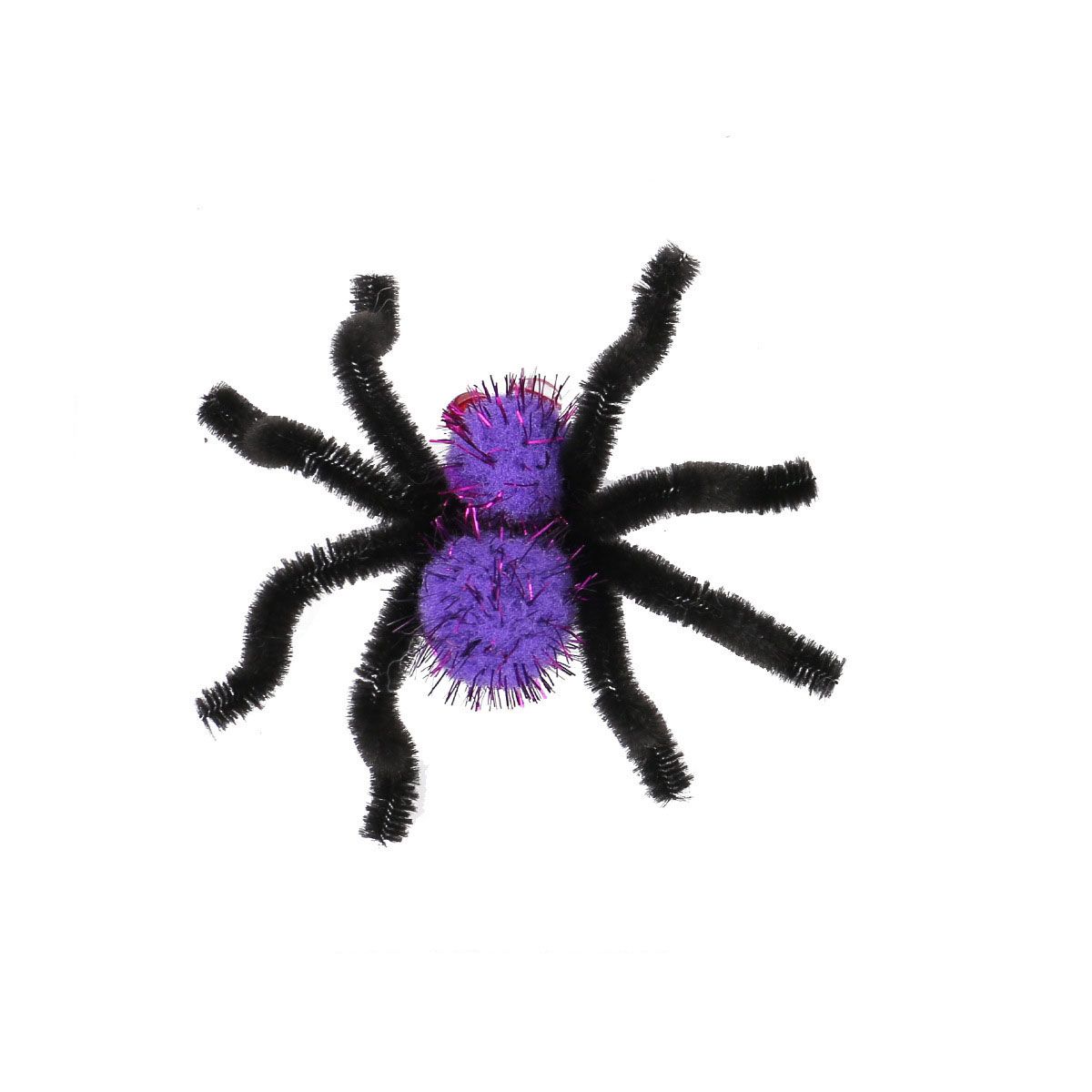 Halloween Spider Hair Clip Set 2 Pack Purple Costume Party Accessory for Dress