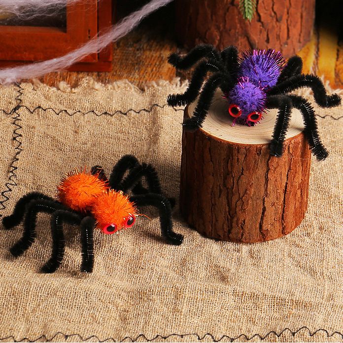 Halloween Spider Hair Clip Set 2 Pack Purple Costume Party Accessory for Dress view 2