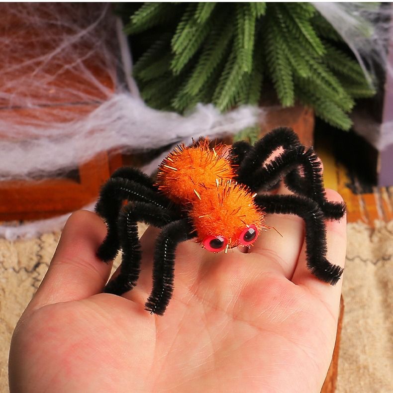 Halloween Spider Hair Clip Set 2 Pack Purple Costume Party Accessory for Dress view 3