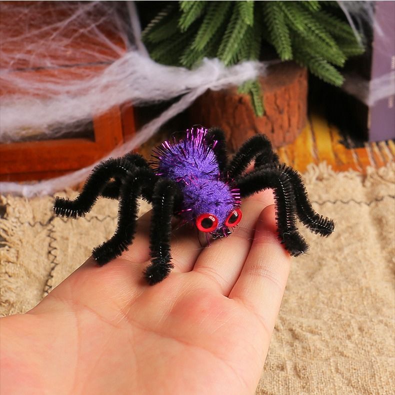 Halloween Spider Hair Clip Set 2 Pack Orange Costume Party Accessory for Dress view 4
