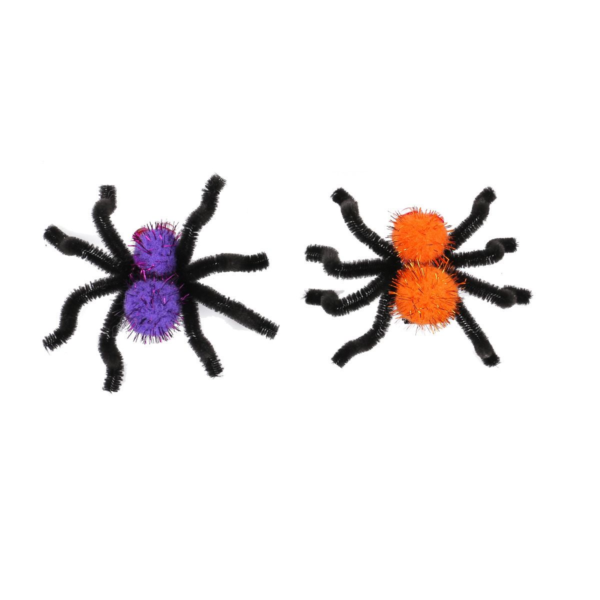 Halloween Spider Hair Clip Set 2 Pack Orange Costume Party Accessory for Dress view 6
