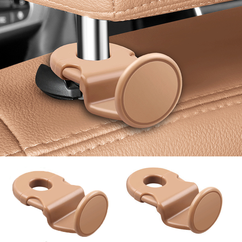 Apricot Car Headrest Hooks view 2