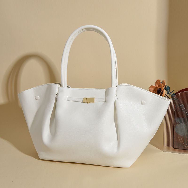 White Women's Wings Shape New York Slouchy Tote Bag (61 x 13 x 29CM) - Soft