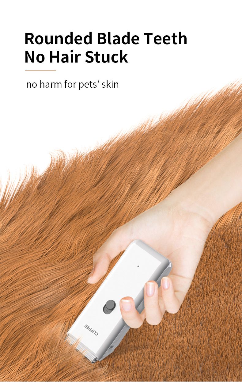 Black Portable Pet Grooming Clipper for Dogs and Cats - IPX7 Waterproof USB view 5