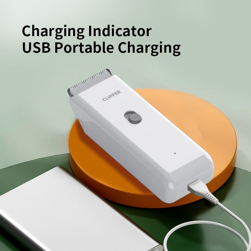 Green Portable Pet Grooming Clipper for Dogs and Cats - IPX7 Waterproof USB view 4