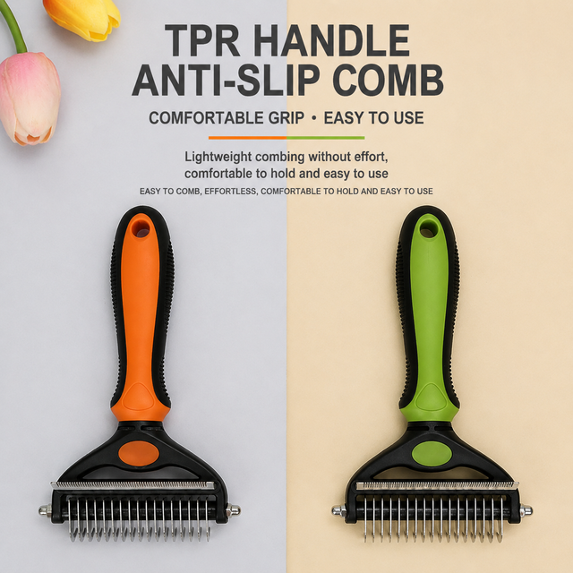 Green Dual Sided Pet Knot Cutter for Dogs & Cats - 17 view 4
