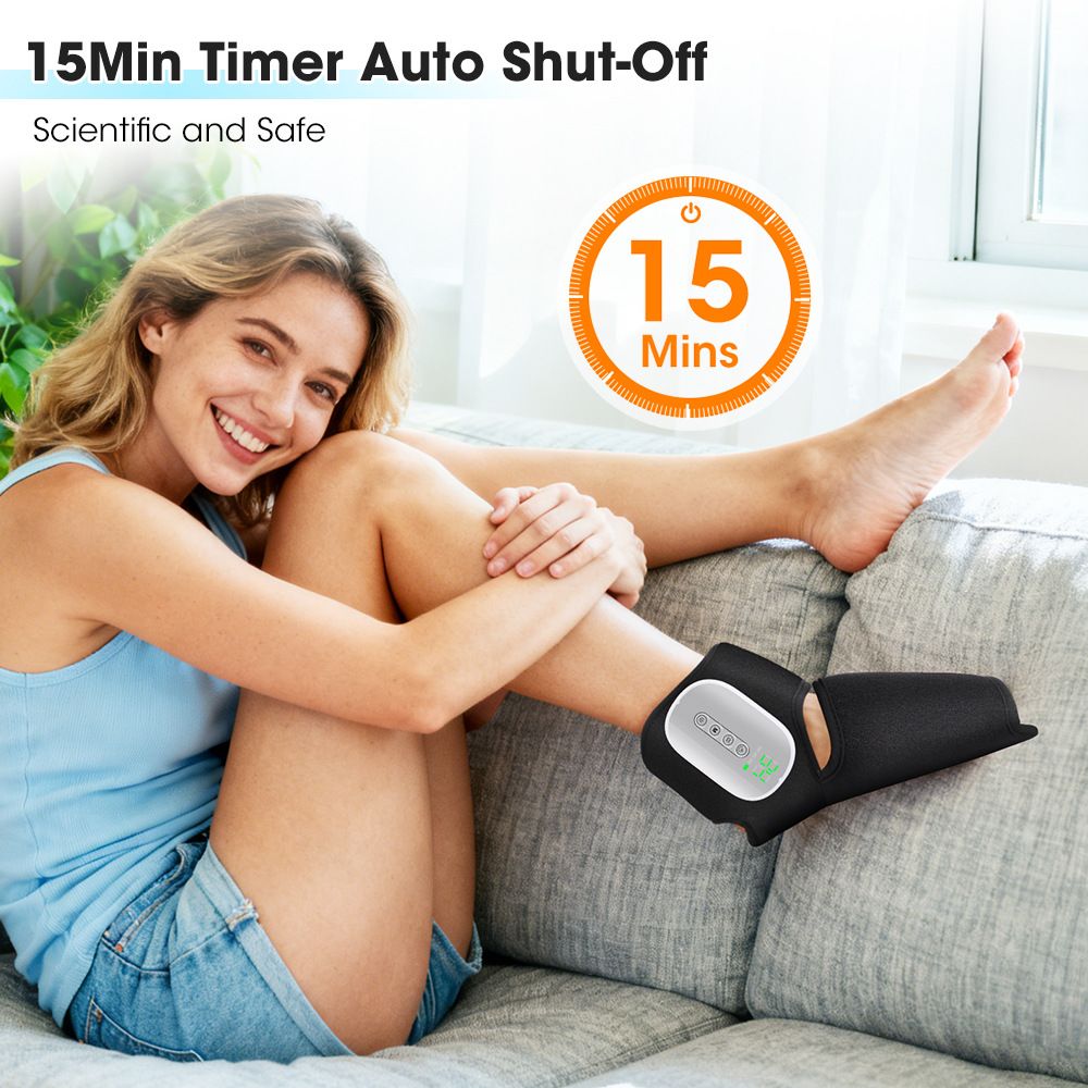 Air Compression Heated Foot Massager view 5