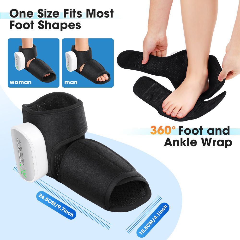 Air Compression Heated Foot Massager view 6