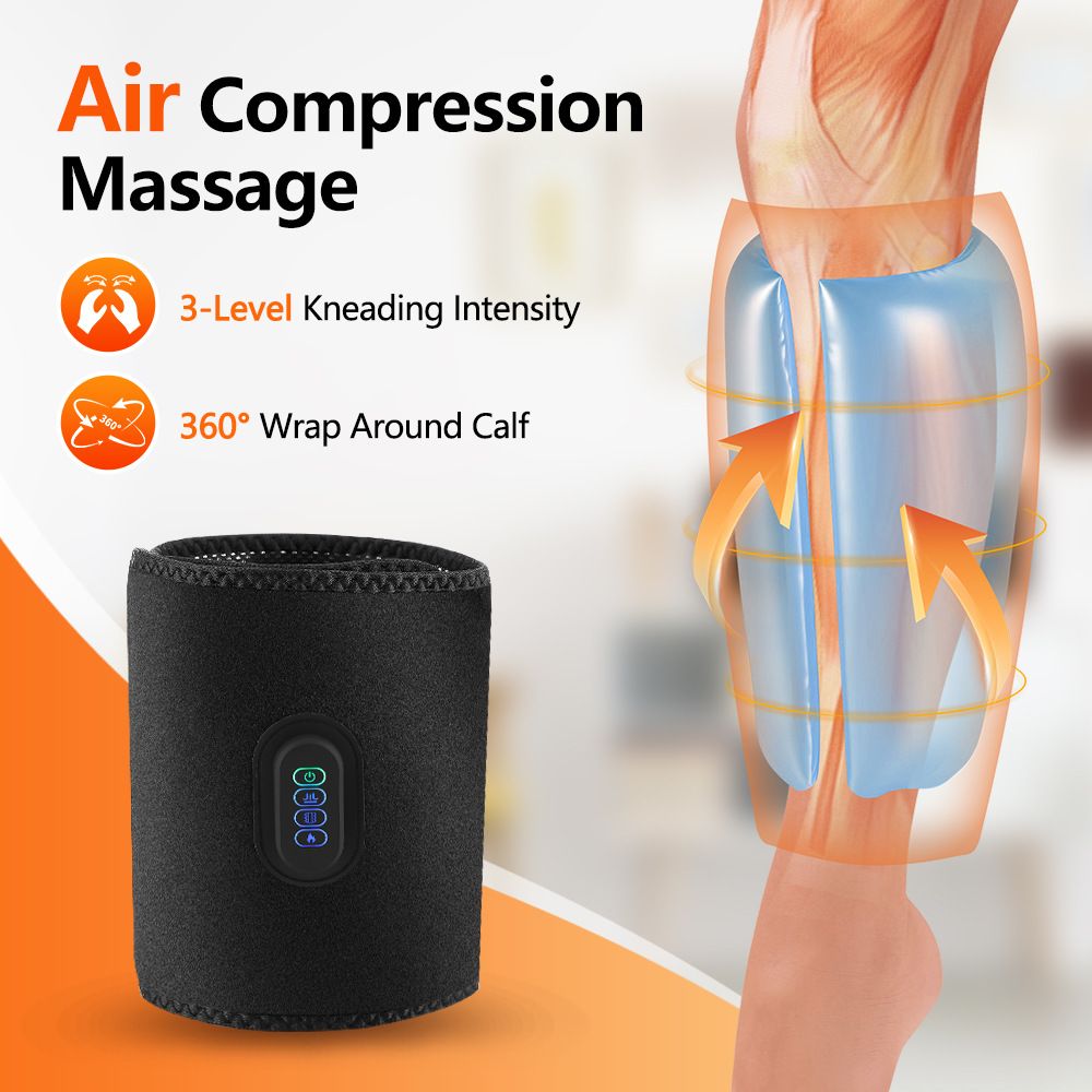 Air Compression Heated Calf Massager view 2