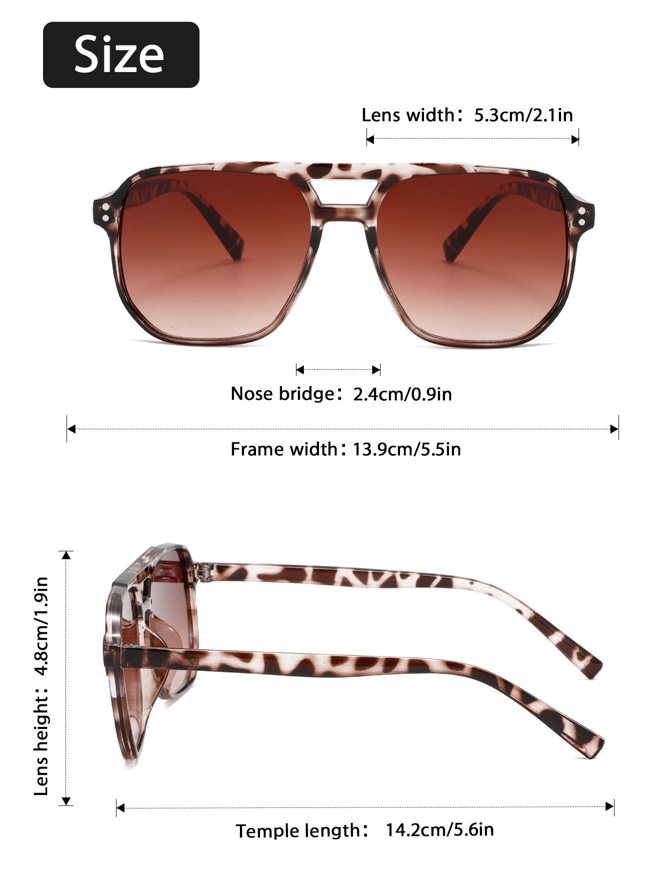 4 Pairs Y2K Style Aviator Sunglasses Set for Men and Women - UV400 Protection view 2