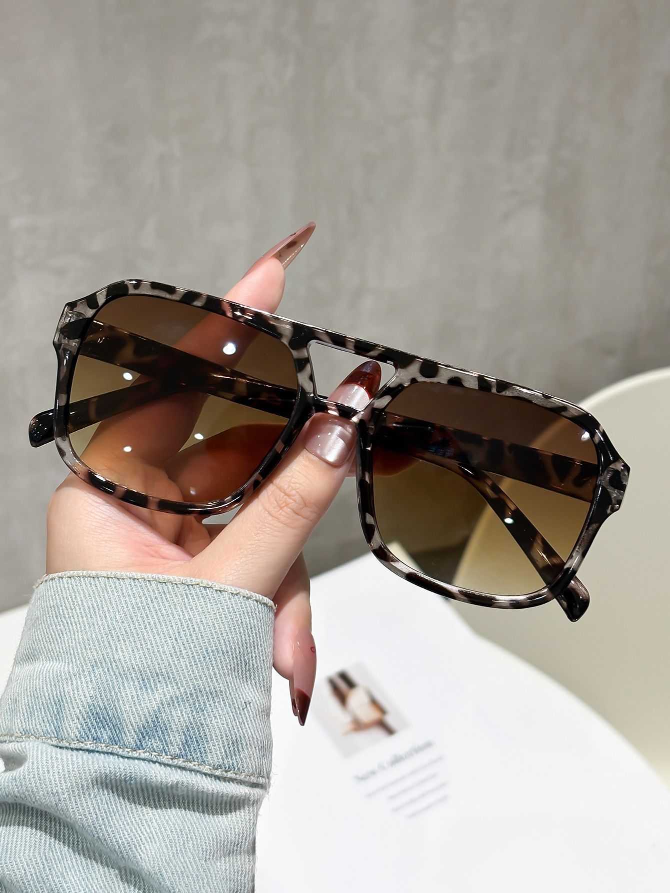 4 Pairs Y2K Style Aviator Sunglasses Set for Men and Women - UV400 Protection view 5