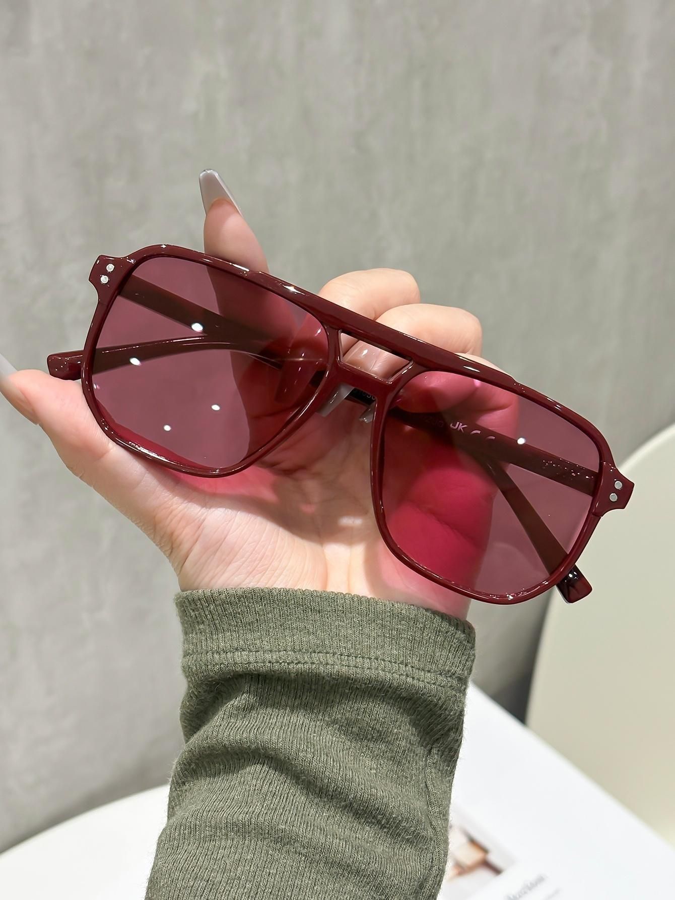 4 Pairs Y2K Style Aviator Sunglasses Set for Men and Women - UV400 Protection view 7