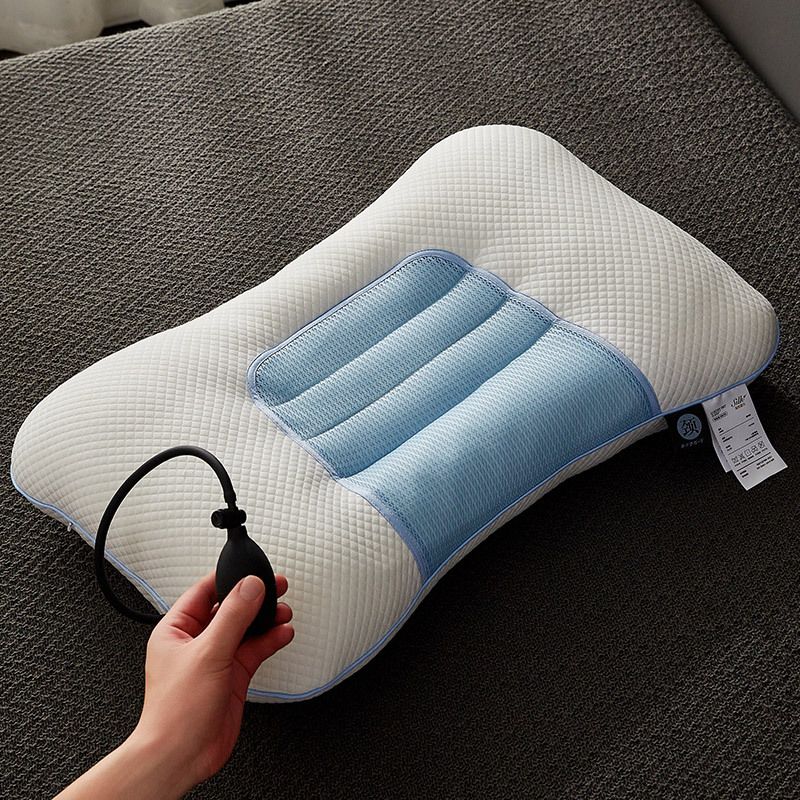 Blue Airbag Adjustable Cervical Neck Support Pillow - All Reason High