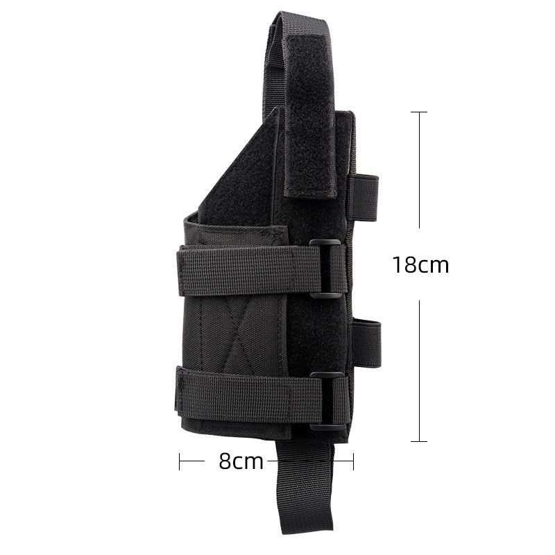 Dark Green Heavy Duty MOLLE Tactical Universal Leg Holster - Lightweight Quick view 6
