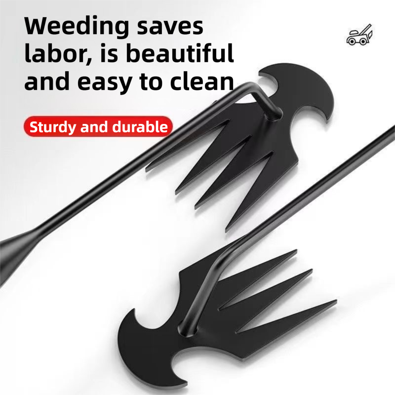 50CM Multifunction Garden Weeding Hoe Tool - Heavy Duty Manganese Steel Root view 3