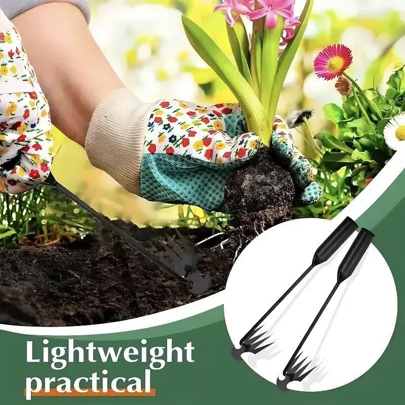 50CM Multifunction Garden Weeding Hoe Tool - Heavy Duty Manganese Steel Root view 4