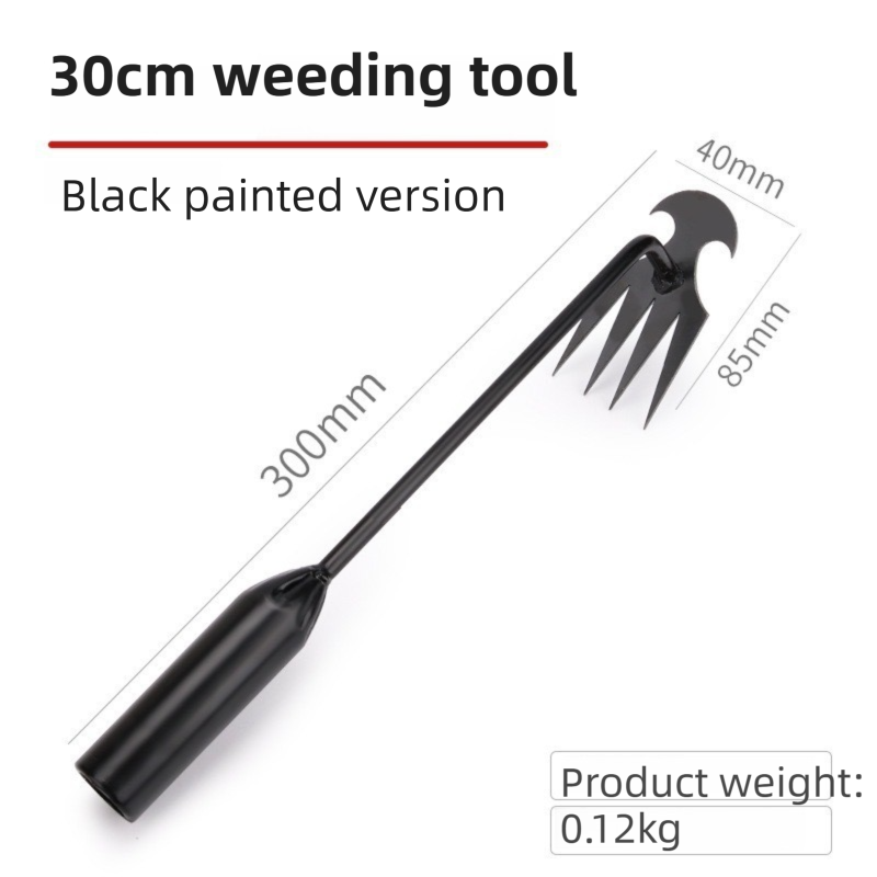 30CM Multifunction Garden Weeding Hoe Tool 2 Pack - Heavy Duty Manganese Steel view 2