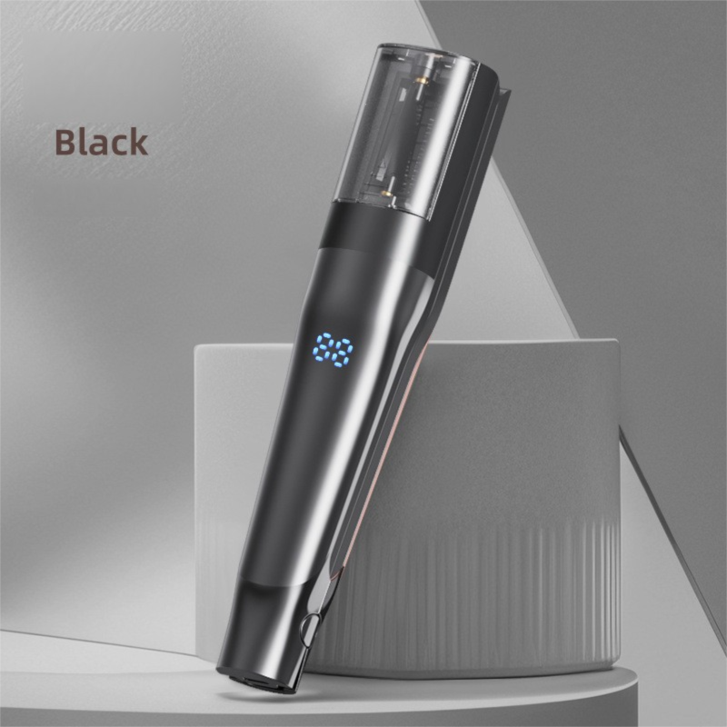 2 in 1 Black Mini Split End Hair Trimmer and Straightening Comb - Cordless USB