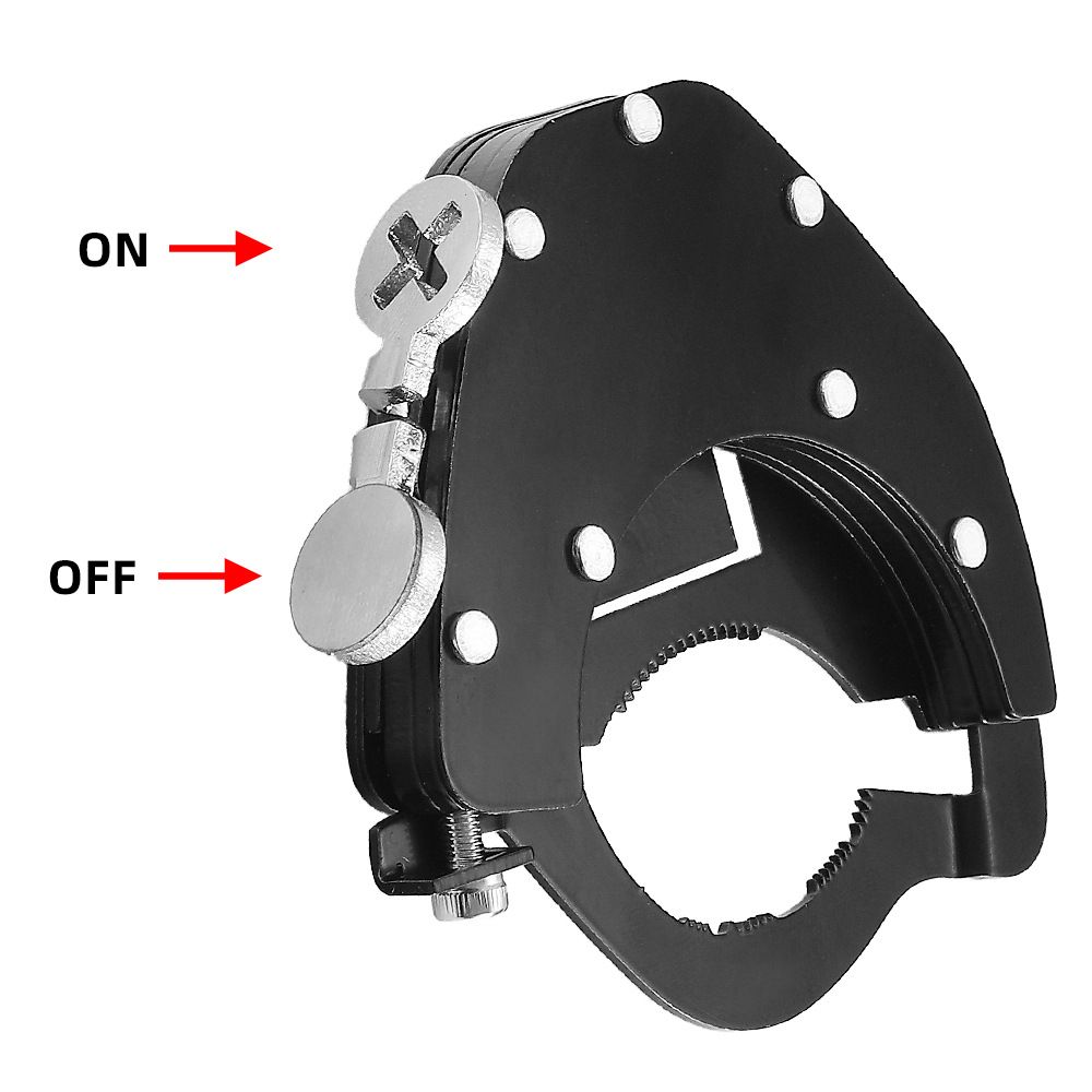 2 Pack Motorcycle Throttle Lock - Universal Cruise Control Clamp view 2