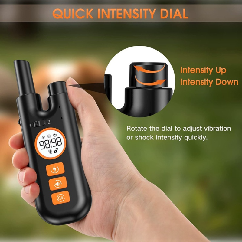 Rechargeable Dog Training Collar (2 Dog Set) - Waterproof Remote Anti Bark view 5