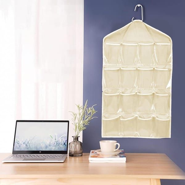 4 Pack Green Hanging Closet Organizer view 6
