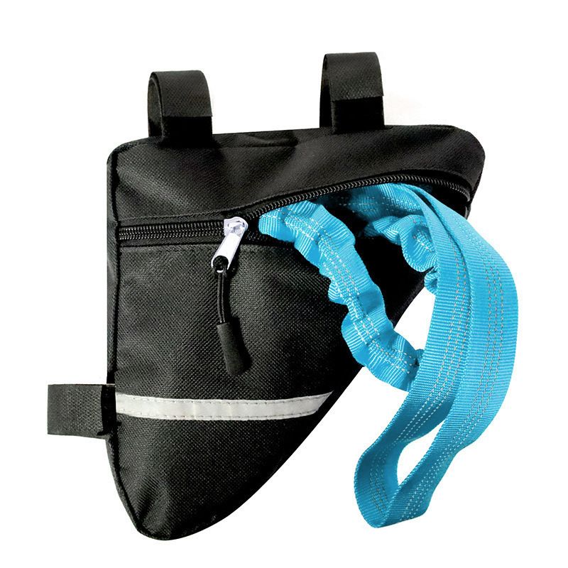 Blue Bike Shock Absorbing Tow Rope with Storage Bag (8 to 15 FT) - Durable