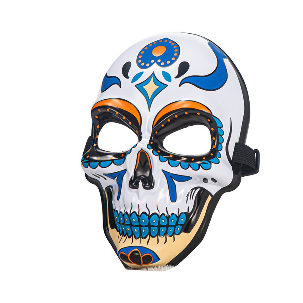 Day of the Dead Sugar Skull Mask - Mexican Dia de los Muertos Painted Skull