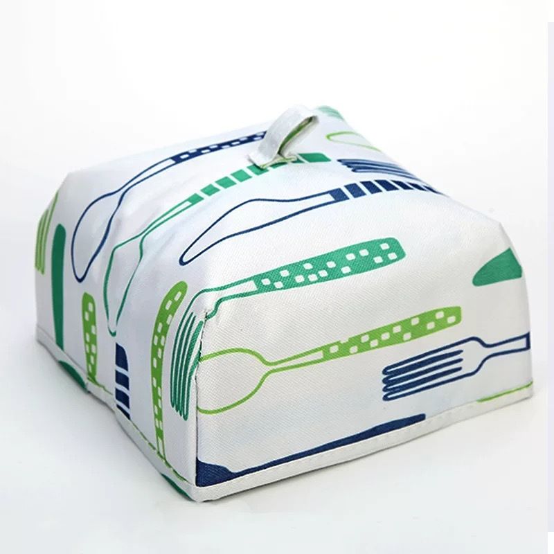 2 Pack Blue Knief Foldable Thermal Insulated Food Cover (S 21 x 21 x 11cm)