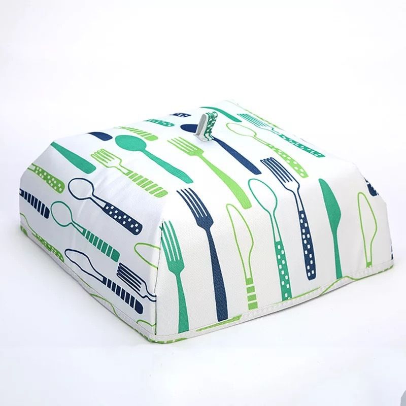 2 Pack Blue Knief Foldable Thermal Insulated Food Cover (XL 50 x 50 x 15cm)