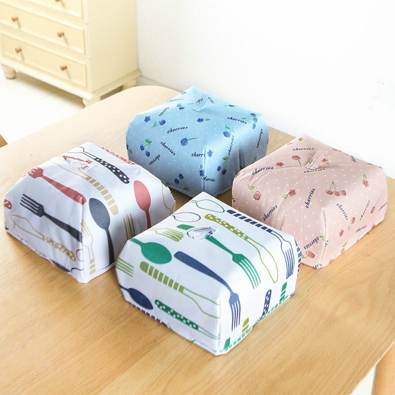 2 Pack Blue Plaid Foldable Thermal Insulated Food Cover (XL 50 x 50 x 15cm) view 5