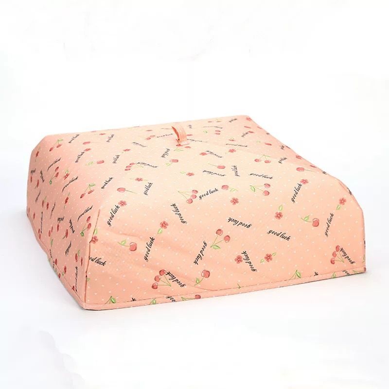 2 Pack Blue Cherry Foldable Thermal Insulated Food Cover (XL 50 x 50 x 15cm)