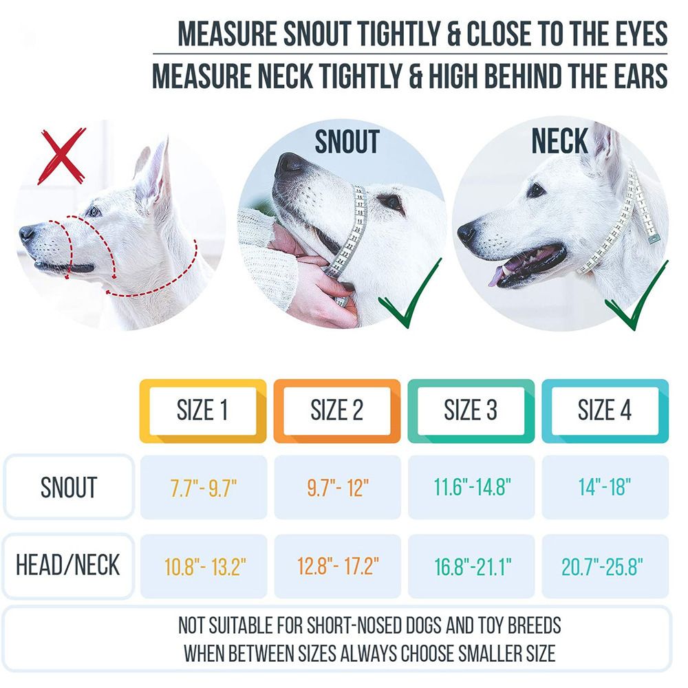 2PCS Blue Adjustable Dog Head Collar and Breathable Muzzle Harness Set (XL view 6