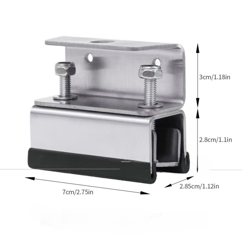 4 Pack Stainless Steel Solar Panel Mounting Brackets (Style A) - Heavy Duty view 5
