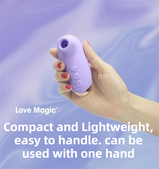 Purple Clitoral Sucking Vibrator for Women with 5 Suction & 10 Vibration Modes view 6