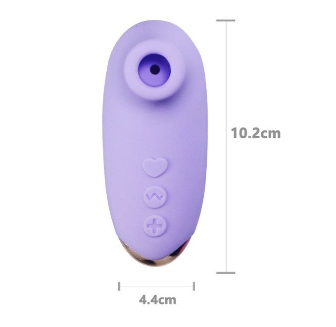 Blue Clitoral Sucking Vibrator for Women with 5 Suction & 10 Vibration Modes view 7