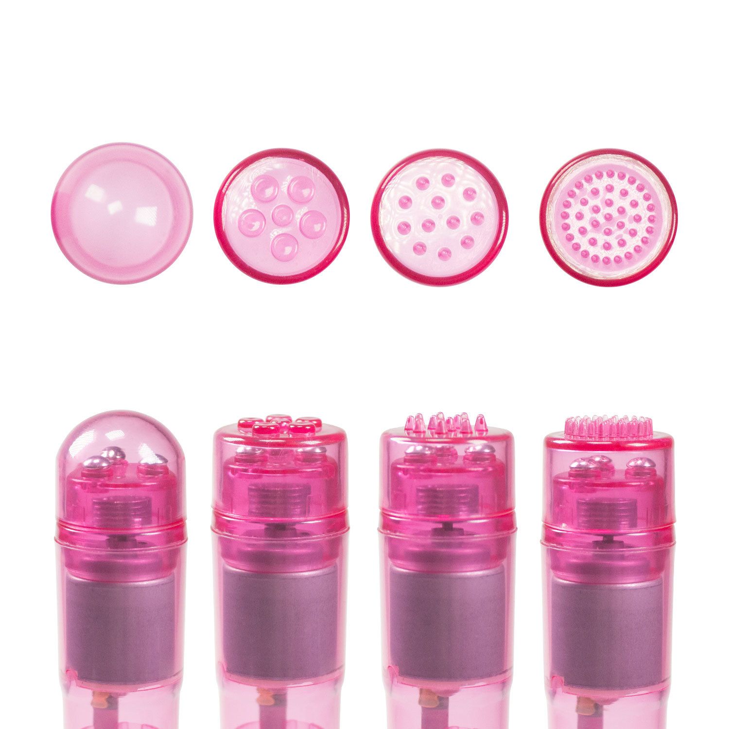 Purple Pocket Vibrating Massager Pen for Women - Portable Quiet Bullet view 2