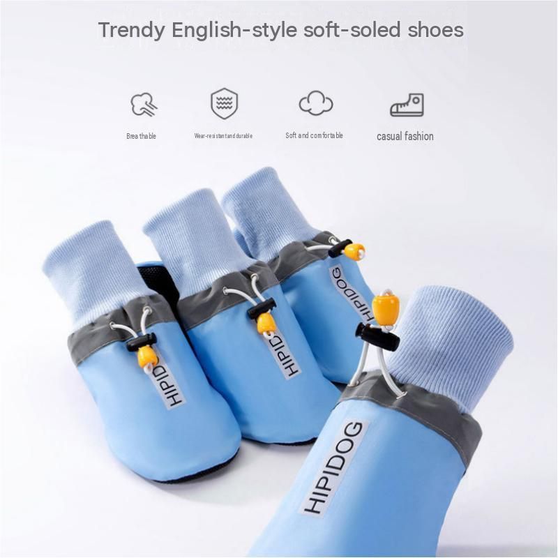 Blue 3XL Size Dog Protective Care Set - Polyester Elbow Sleeve view 7