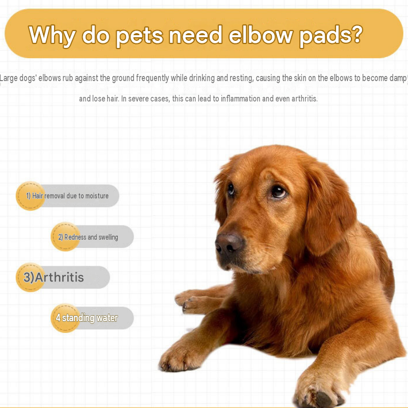 Blue 4XL Size Dog Protective Care Set - Polyester Elbow Sleeve view 3